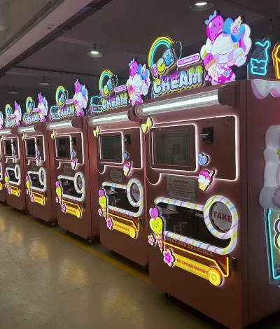 Ice cream vending machine factory